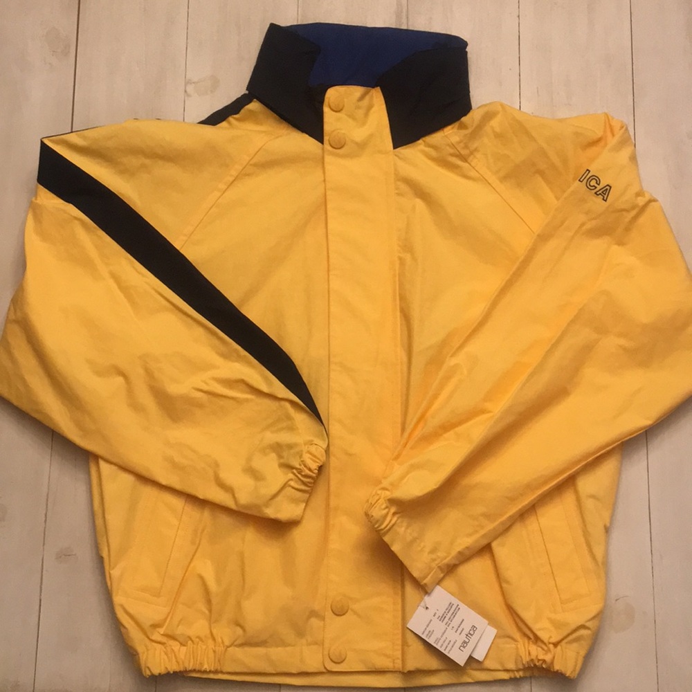 ❄️Vintage Yellow Nautica Jacket❄️